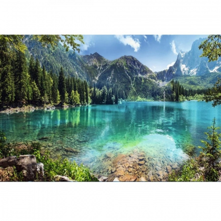 Горное озеро" Фотообои VIP 16л 392*260см (Тула)