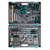 Набор инструментов, 1/2",3/8", 1/4", CrV, пластиковый кейс 142 предмета Stels Набор инструментов, 1/2",3/8", 1/4", CrV, пластиковый кейс 142 предмета Stels