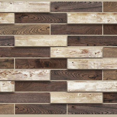 Панель стеновая ПВХ дерево дуб голландский 0,98х0,48м Грейс (10)