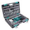 Набор инструментов, 1/4", 3/8", 1/2", Cr-V, S2, усиленный кейс, 151 предмет Stels Набор инструментов, 1/4", 3/8", 1/2", Cr-V, S2, усиленный кейс, 151 предмет Stels