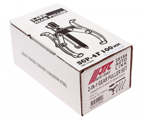 JTC Съемник подшипников 3-х лапый 50-102мм 4" JTC