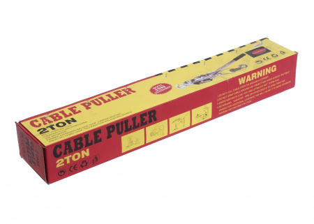 Лебедка RF-TRK8020 рычажная тяговая, 2т (одинарное зубч. колесо, диаметр троса-5мм, длина троса- 1.5/3м) ROCKFORCE /1