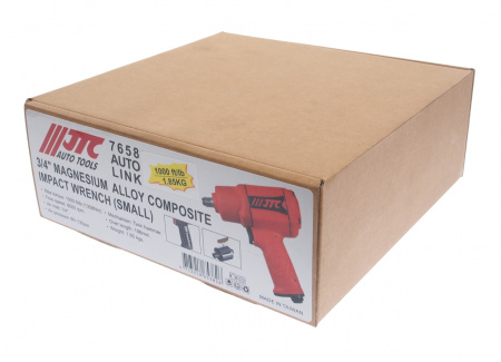 JTC Гайковерт пневматический 3/4" 1356Нм 8500об/мин. 90-120PSI JTC