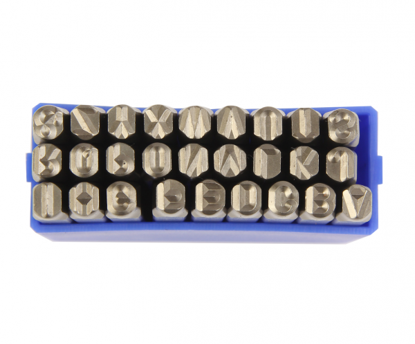 JTC Клейма буквенные латиница 6мм JTC