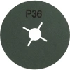 Фибровый круг 36+ 125х22 мм, 3 шт/уп Inforce 11-25-136