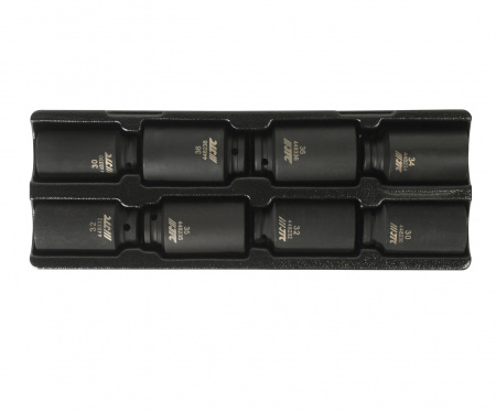 JTC Набор головок торцевых 1/2" (6-ти гранных 30-36мм/12-гранных 30-36мм) глубоких 8 предметов JTC JTC Набор головок торцевых 1/2" (6-ти гранных 30-36мм/12-гранных 30-36мм) глубоких 8 предметов JTC