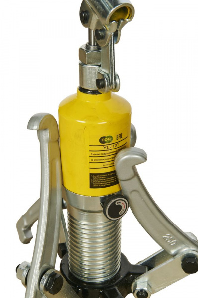 Съемник гидравлический TOR DYF-10T со встроенным насосом (двусторонние захваты) (X)