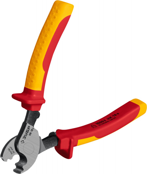 ЗУБР НК-16В, d 9 мм, 165 мм, 1000 В, диэлектрический кабелерез, Профессионал (23344-16V)