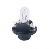 Автолампа BAX1.2W с черным патроном (BX8.4d) 12V OSRAM /10/50 HIT