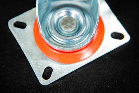 Колесо поворотное чугунное EM01 VKV 80 80 мм термостойкое