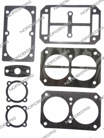Комплект прокладок для головки NCE100/520 NORDBERG NCE520#RK