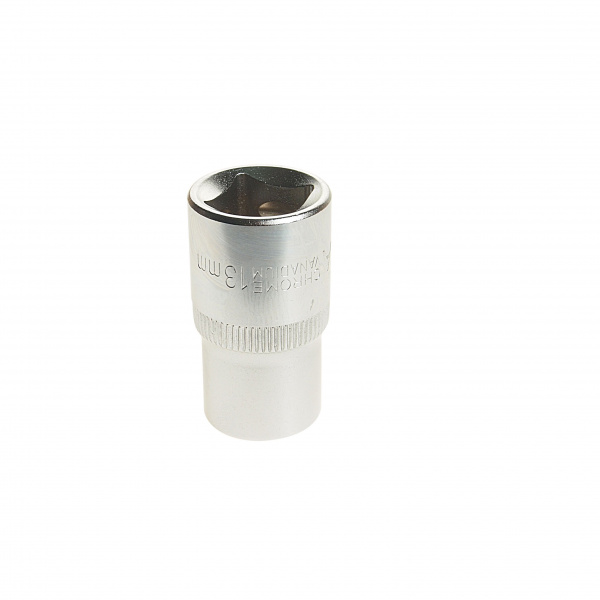 Головка торцевая 13мм 1/2" 6-гранная L=40мм ЭВРИКА ER-91306 1/224 Головка торцевая 13мм 1/2" 6-гранная L=40мм ЭВРИКА ER-91306 1/224