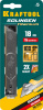 KRAFTOOL 18 мм, 5 шт, сегментированные лезвия (09606-TIN-18-S5)