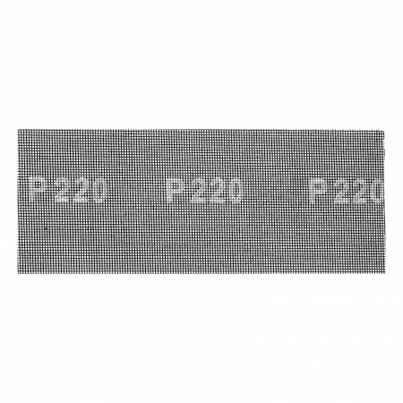 Сетка абразивная, P 220, 115 х 280 мм, 5 шт Denzel