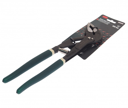 Пассатижи RF-613G300 переставные сантехнические самозажимные "узкий профиль" Cr-V 12" -300мм, на блистере ROCKFORCE /1/10