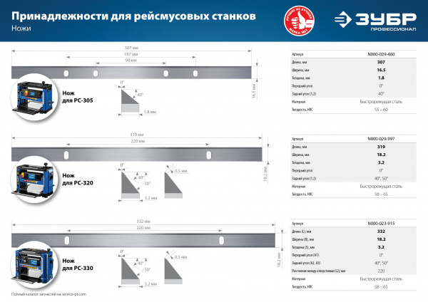 ЗУБР 305 мм, 2000 Вт, рейсмусовый станок, Профессионал (РС-305) ЗУБР 305 мм, 2000 Вт, рейсмусовый станок, Профессионал (РС-305)