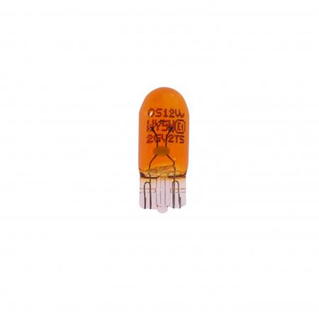 Автолампа WY5W (W2.1*9.5d) YELLOW 12V OSRAM /10/50/200