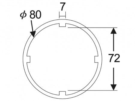JTC Головка для гаек муфты переднего главного вала транмиссии 3/4" 72мм (SCANIA) JTC