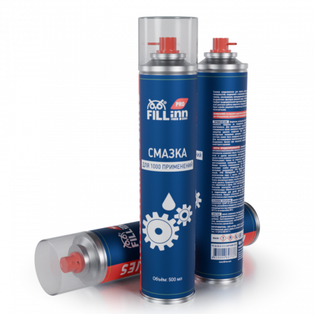 FLP303 Смазка для 1000 применений, 500 мл (аэрозоль)