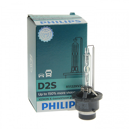 Автолампа D2S (35) P32d-2+150%  Xenon X-treme Vision gen2 4800K 85V PHILIPS /1/2