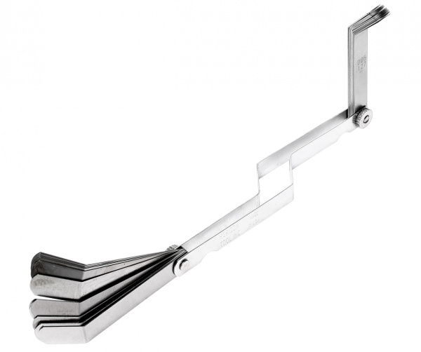 JTC Набор щупов 0.127-0.762мм (0.005"-0.03") изогнутых для установки зазора 26шт. JTC