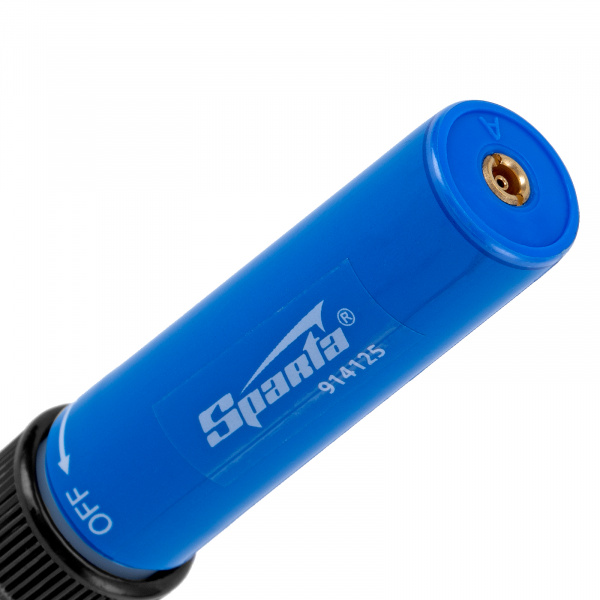 Горелка газовая, тип "Карандаш", 2 насадки для пайки, 130 мм Sparta Горелка газовая, тип "Карандаш", 2 насадки для пайки, 130 мм Sparta