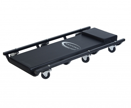 Лежак ремонтный RF-TR6451BIG подкатной на 6-ти колесах (425х920мм) ROCKFORCE /1