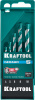 KRAFTOOL Keramo, 5 шт: 4-5-6-8-10 мм набор сверл по керамограниту с твердосплавной пластиной (29175-H5)