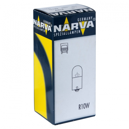 Автолампа R10W (BA15s) 24V NARVA /10/200 HIT