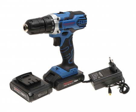 Шуруповерт RF-BT-CD12 20V: аккумул. 20V, 1.3Ah патрон 1-10мм(Li-ion , 0-350/0-1350 об/мин сверло1.5,2,3,4,5,6мм.биты PH1,2 PZ1,2,SL5,6 и битодержатель