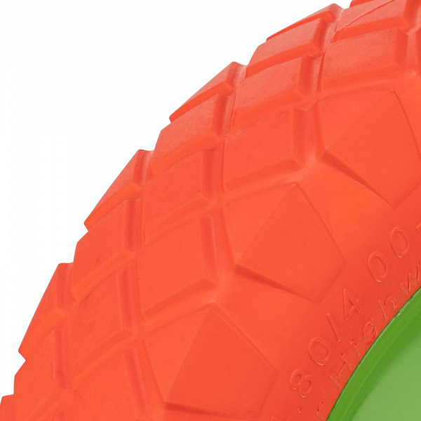 Колесо полиуретановое 4.80/4-8, длина оси 90 мм, подшипник 20 мм Сибртех Колесо полиуретановое 4.80/4-8, длина оси 90 мм, подшипник 20 мм Сибртех