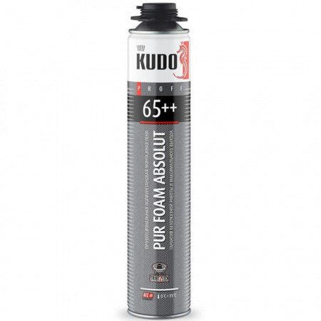 Пена монтажная профессиональная Kudo Proff Absolut 65++ 65л 1000мл (12)
