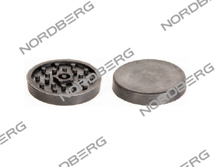 Накладка на домкрат резиновая NORDBERG 1004