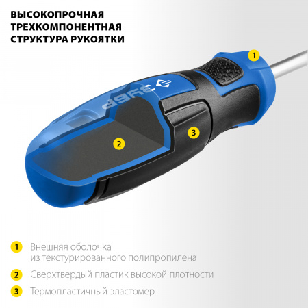 ЗУБР Компакт-Т29, 29 предм., реверсивная отвёртка с насадками, Профессионал (25168-H29)