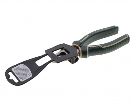 Плоскогубцы RF-611160D (160мм), на держателе ROCKFORCE /1/100