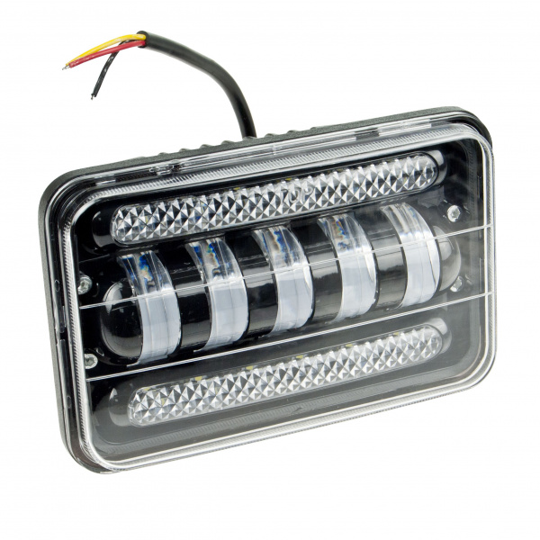 Фара рабочего света MIS-50W с подсветкой квадратная 170х110мм 10-30V MISTAR /1 Фара рабочего света MIS-50W с подсветкой квадратная 170х110мм 10-30V MISTAR /1