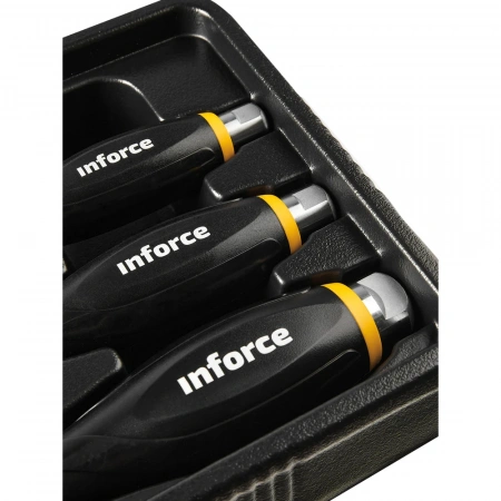 Набор ударных отверток 6 шт Inforce 06-09-91