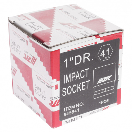 JTC Головка торцевая 1" 41мм ударная L=62мм JTC JTC Головка торцевая 1" 41мм ударная L=62мм JTC