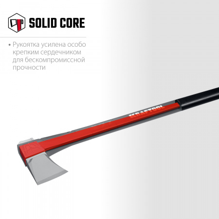 KRAFTOOL X27, 1750/2800 г, в чехле, 920 мм, топор-колун (20660-27)