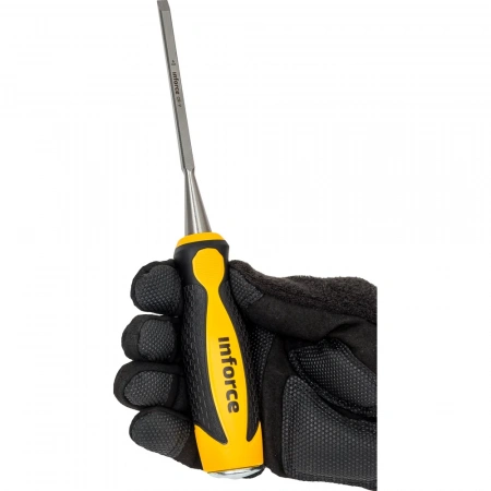 Плоская стамеска Inforce 1/4", 6 мм 06-15-09