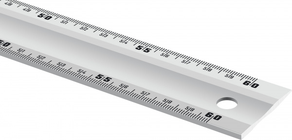 STAYER 0.6 м, алюминиевая линейка, Professional (34383-60)