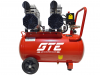 GTE Компрессор пневматический 220В 1.5кВт 8атм.140л/мин. ресивер-50л поршневой безмасляный GTE