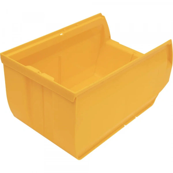 Ящик Gigant 400x230x200 ПП желтый 32082