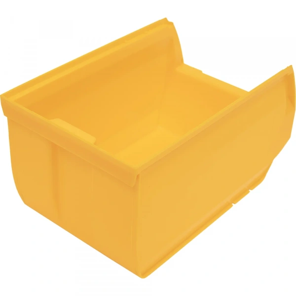 Ящик Gigant 250x150x130 ПП желтый 32072