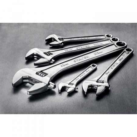 STAYER MAXFORCE, 150/20 мм, разводной ключ (2725-15)