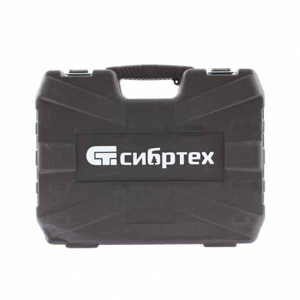 Набор инструмента, 1/2", 1/4", пластиковый кейс,94 предмета Сибртех Набор инструмента, 1/2", 1/4", пластиковый кейс,94 предмета Сибртех