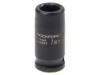Головка торцевая  7мм 1/4" 6-гранная ударная L=35мм ROCKFORCE RF-42507 /1