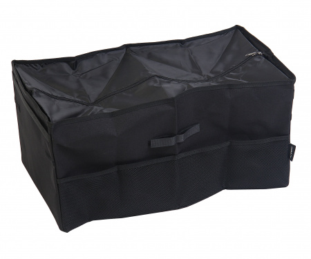 Сумка-органайзер BAG-061 BLACK складная с крышкой (64л) COMFORT ADDRESS /1/15