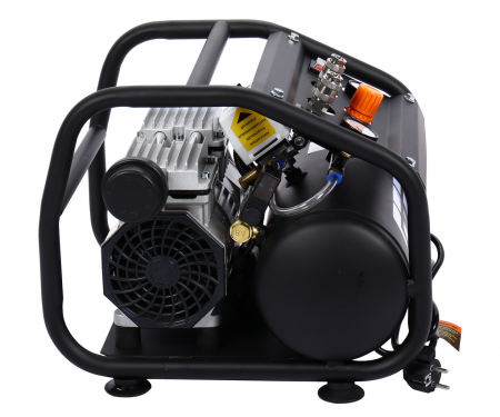 GTE Компрессор пневматический 220В 0.55кВт 8атм. 60л/мин. ресивер-8л поршневой безмасляный GTE