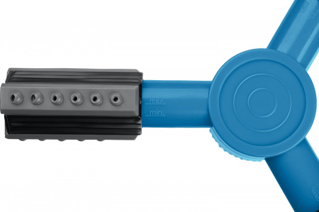 GRINDA RR-P, 75 м, 2 полив, 3 сопла, на пике, ударопрочный пластик, круговой распылитель, PROLine (40341)